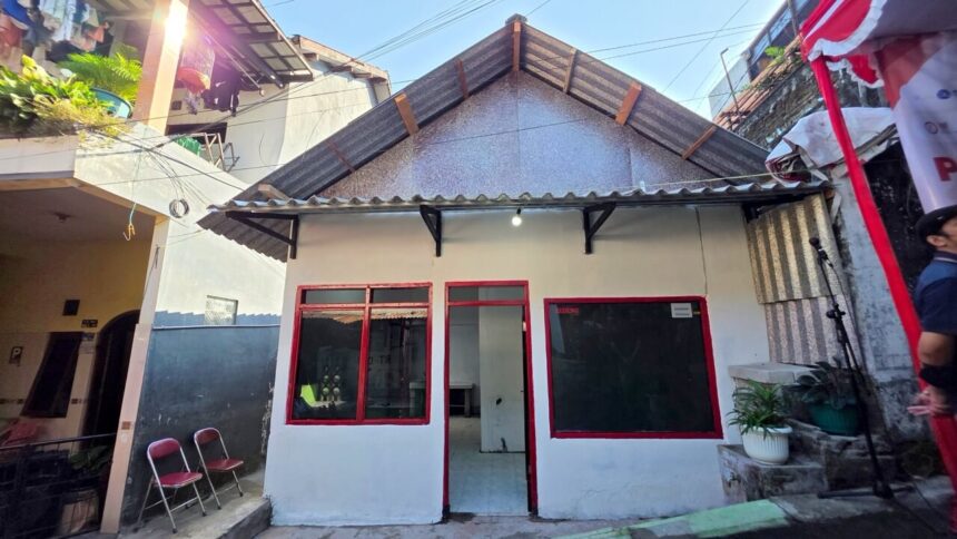 Rumah yang telah diperbaiki dalam program bedah rumah Pemkot Yogyakarta